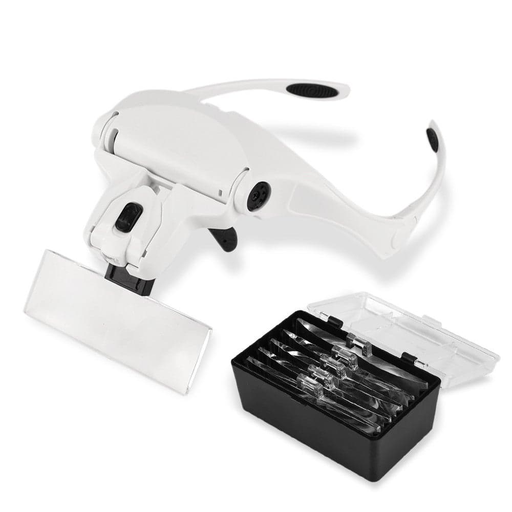 Microblading LED Adjustable Multifunctional Head Light Lamp Permanent Makeup Eyelash Extensions White
