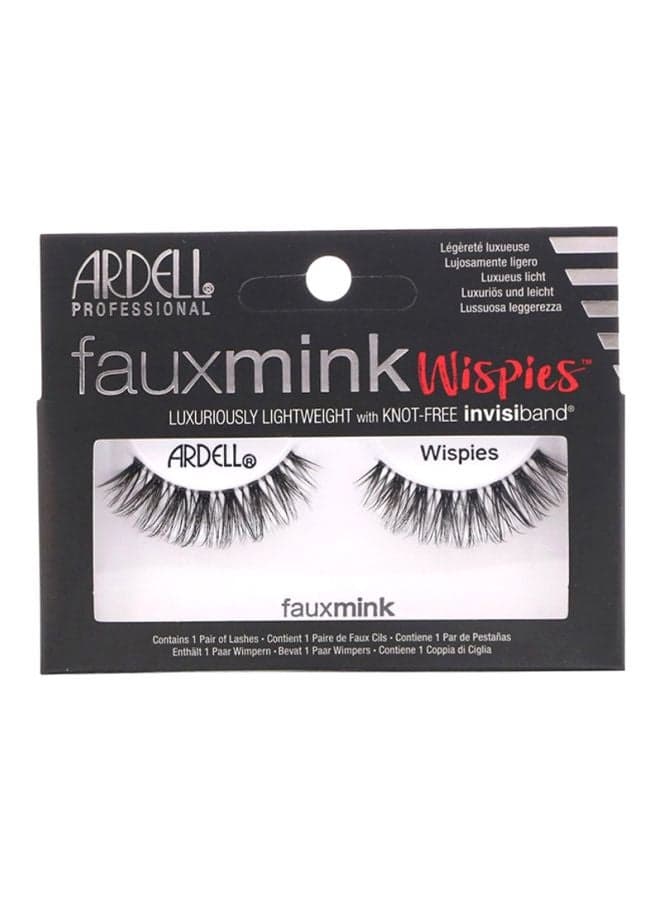 Fauxmink Wispies Eyelashes Black