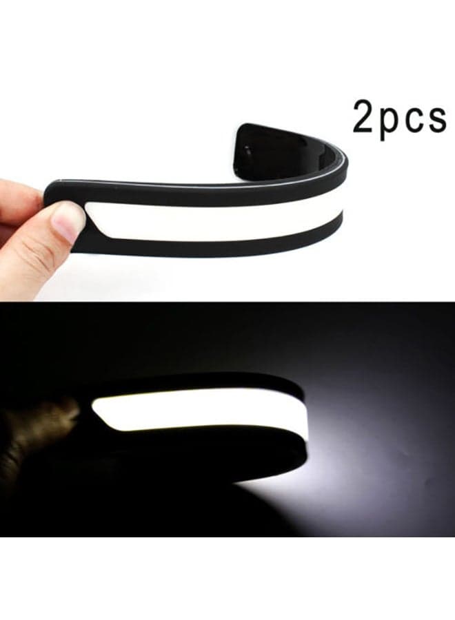 2pcs White DRL LED Car Daytime Running Lights Driving Bulbs Daylight Fog Light