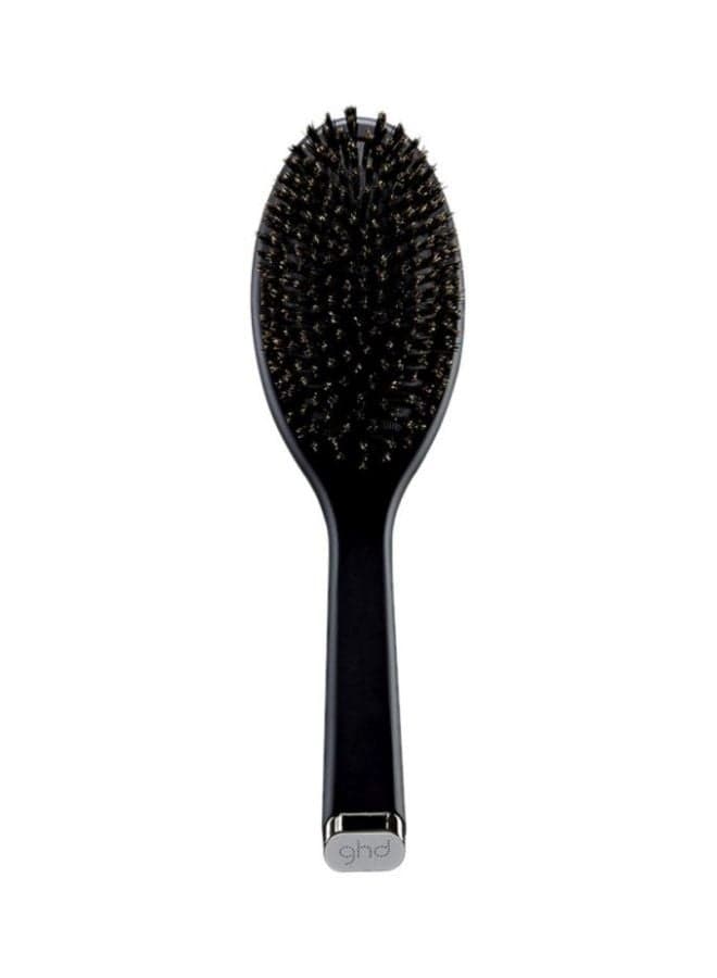 Oval Dressing Brush Black