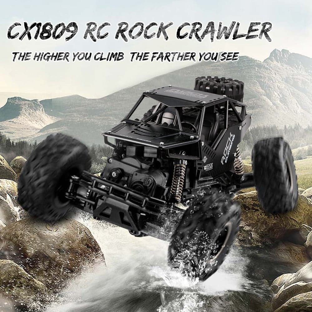 CX1809 1/16 Scale 4WD Dual Motor Off-Road Climbing RC Rock Crawler 30cm