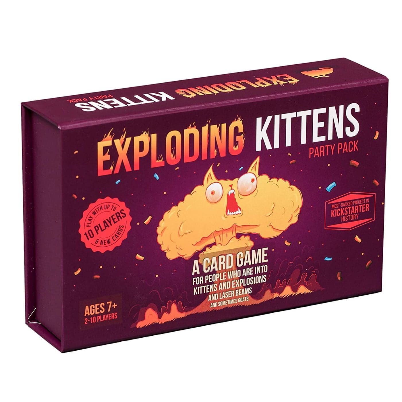Exploding Kittens Party Pack Strategic Board Game 15.5cm