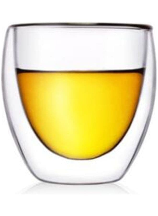 Heat-Resistant Double Layer Glass Clear
