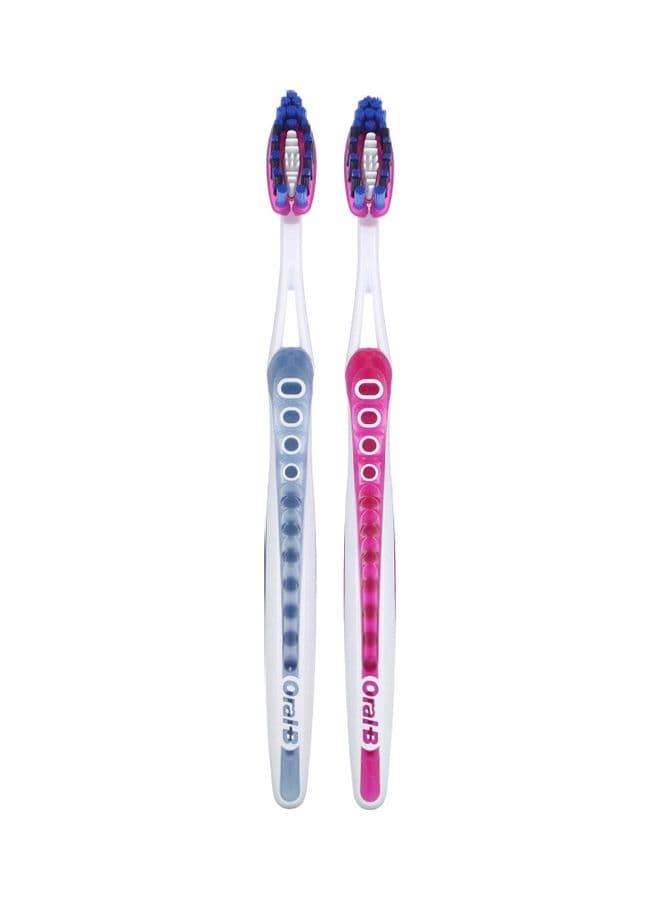 3D White Luxe Toothbrush Set Multicolour