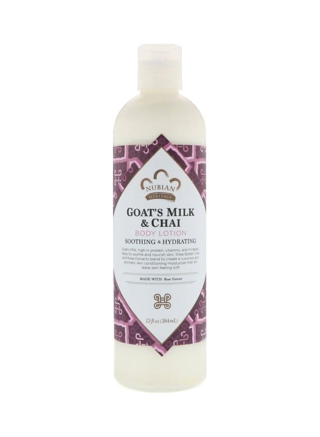 Goat's Milk And Chai Body Lotion 384ml