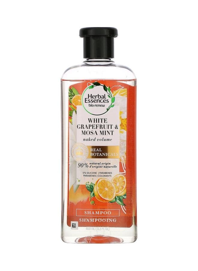 Naked Volume Shampoo White Grapefruit And Mosa Mint 400ml