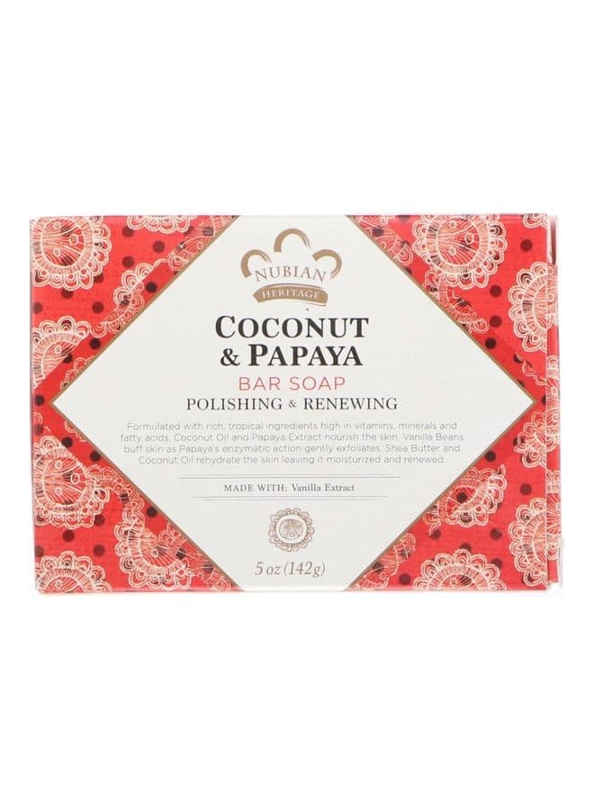 Coconut And Papaya Soap 142grams