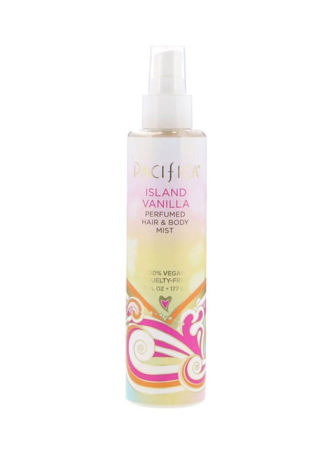 Island Vanilla Perfumed Hair And Body Mist 177ml