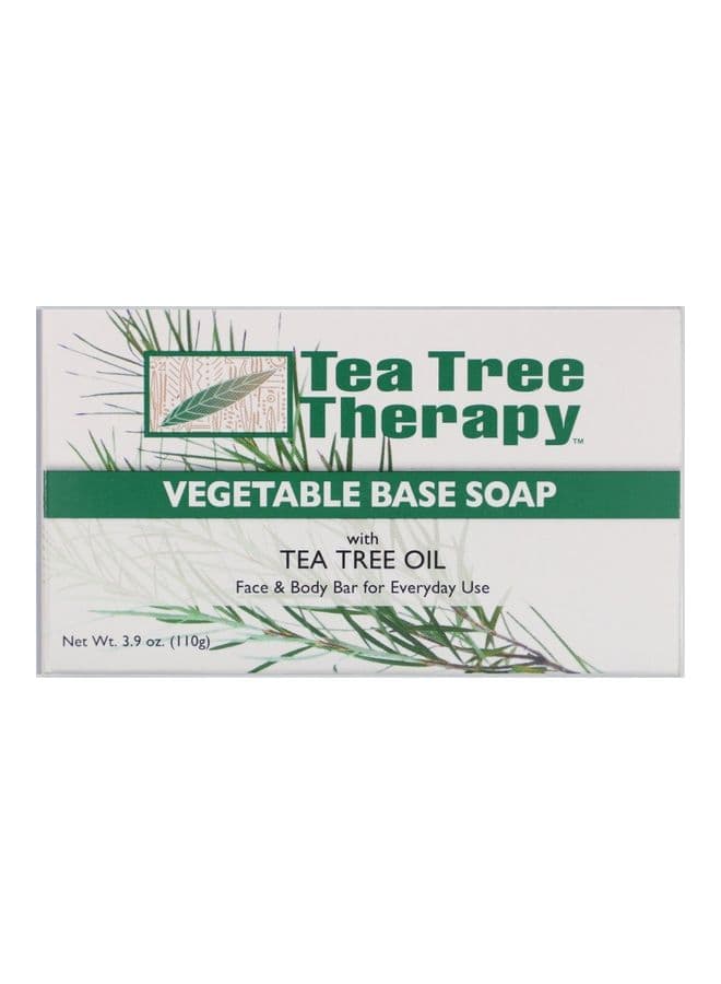 Vegetable Base Soap With Tea Tree Oil 110grams
