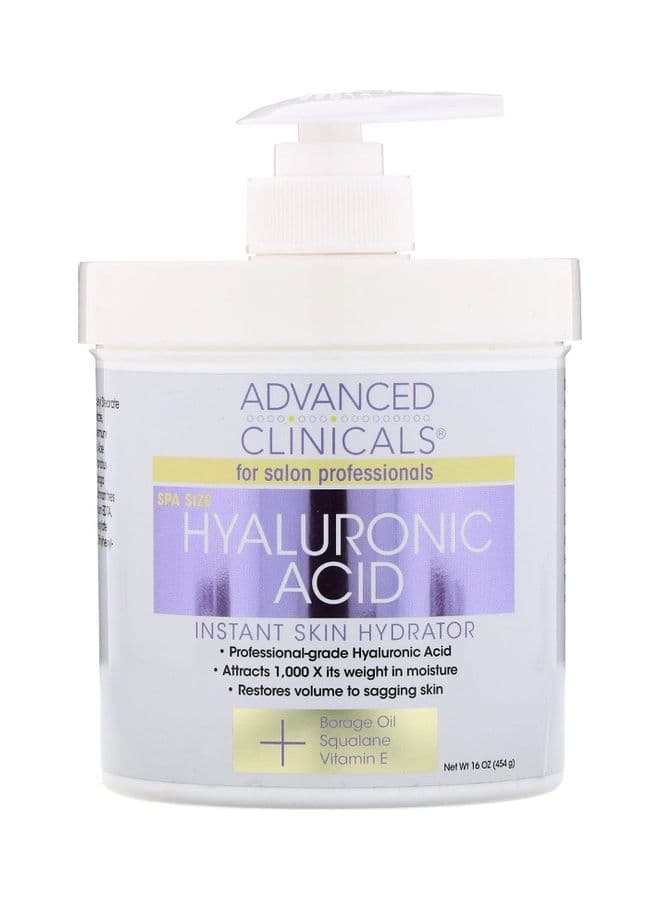 Hyaluronic Acid Instant Skin Hydrator 454grams