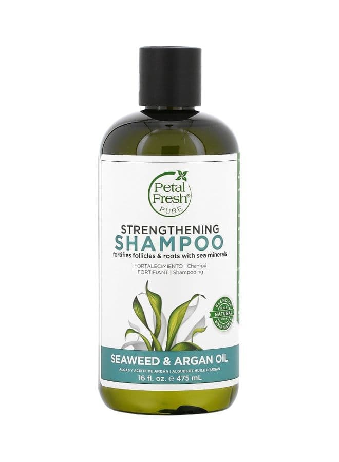 Pure Strengthening Shampoo Seaweed And Argan Oil 475ml