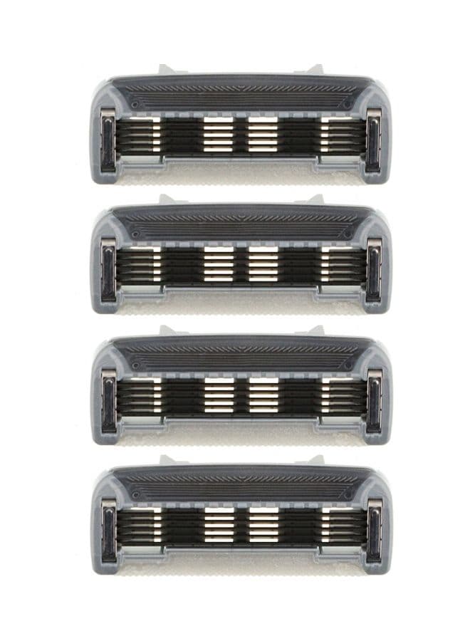 Steel Refill Four 5-Blade Cartridges