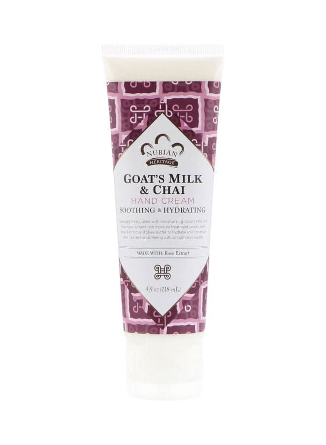 Goat's Milk And Chai Hand Cream 118grams