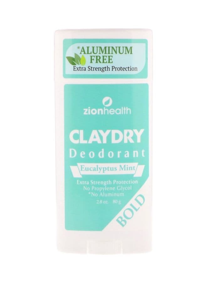 Bold ClayDry Deodorant Eucalyptus Mint 80grams