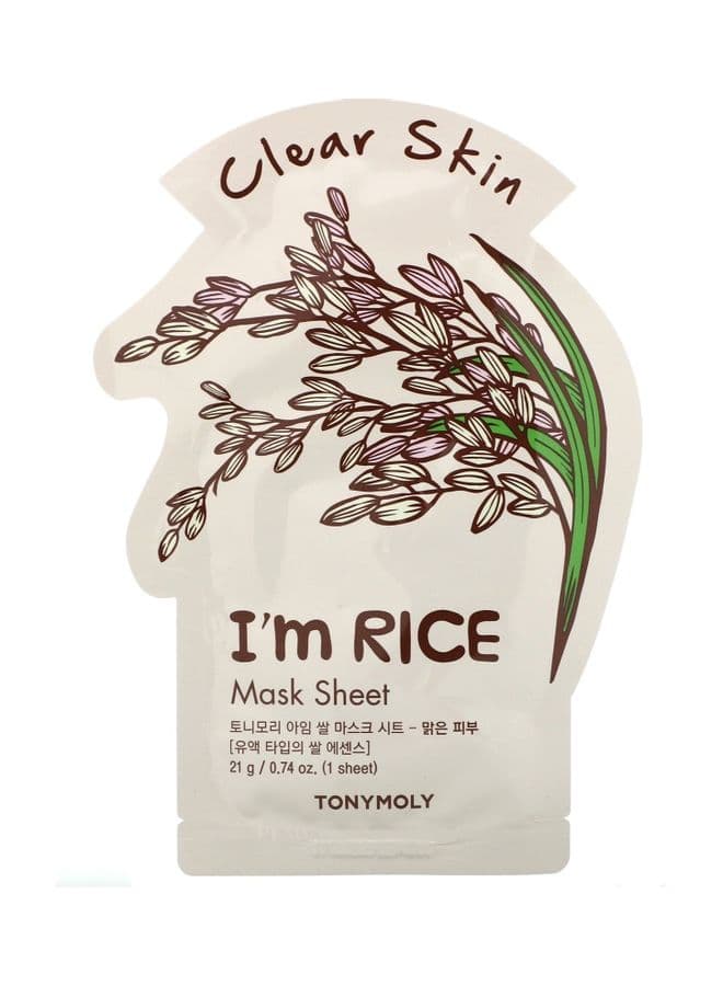 I'm Rice Clear Skin Mask Sheet 21grams