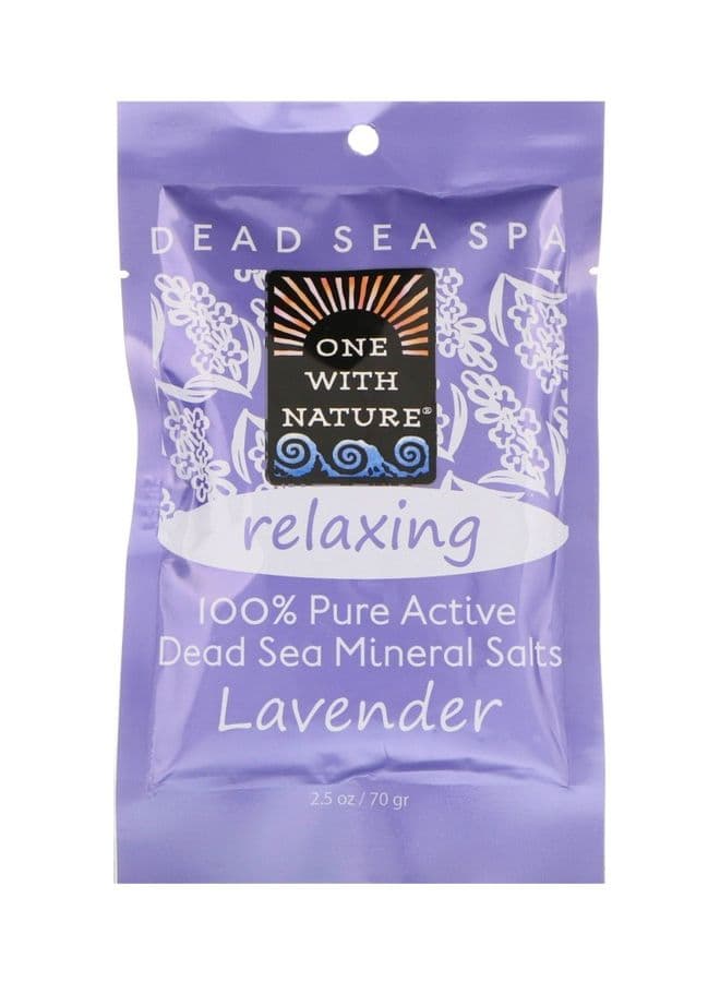 Mineral Salts Relaxing Lavender Dead Sea Spa 70grams