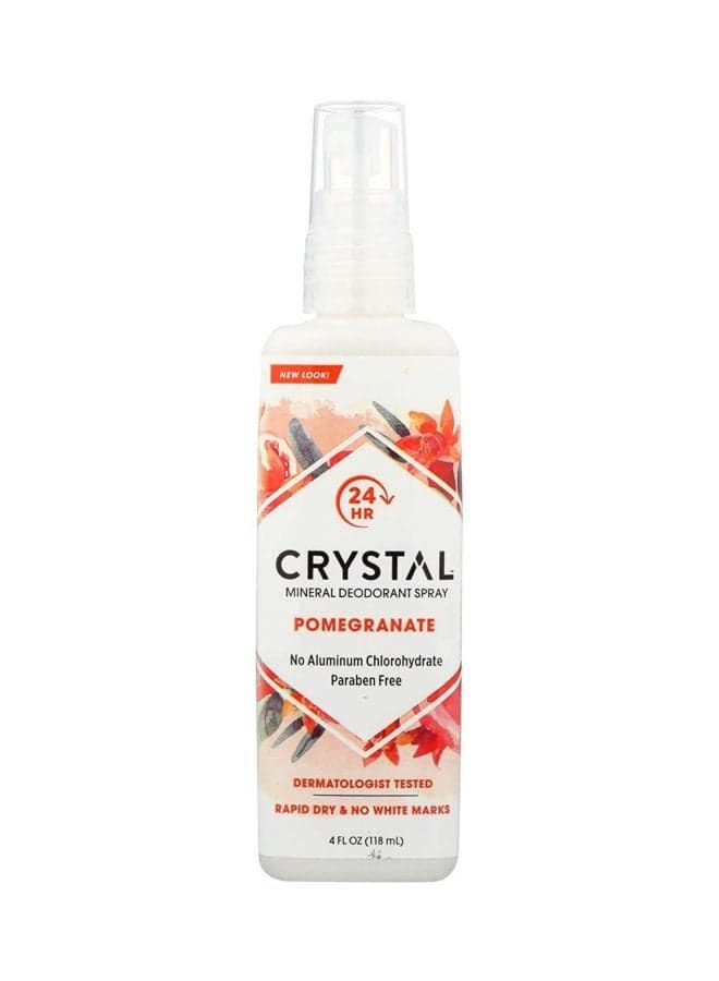 Pomegranate Mineral Deodorant Spray 118ml