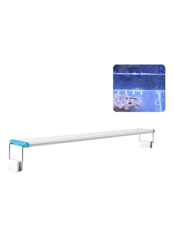 Super Slim LED Aquarium Light Aquatic Plant Extensible Waterproof Clip-on Lamp Blue Light* 20*10*20cm