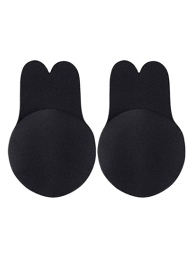 Adhesive Strapless Pushup Bra Black