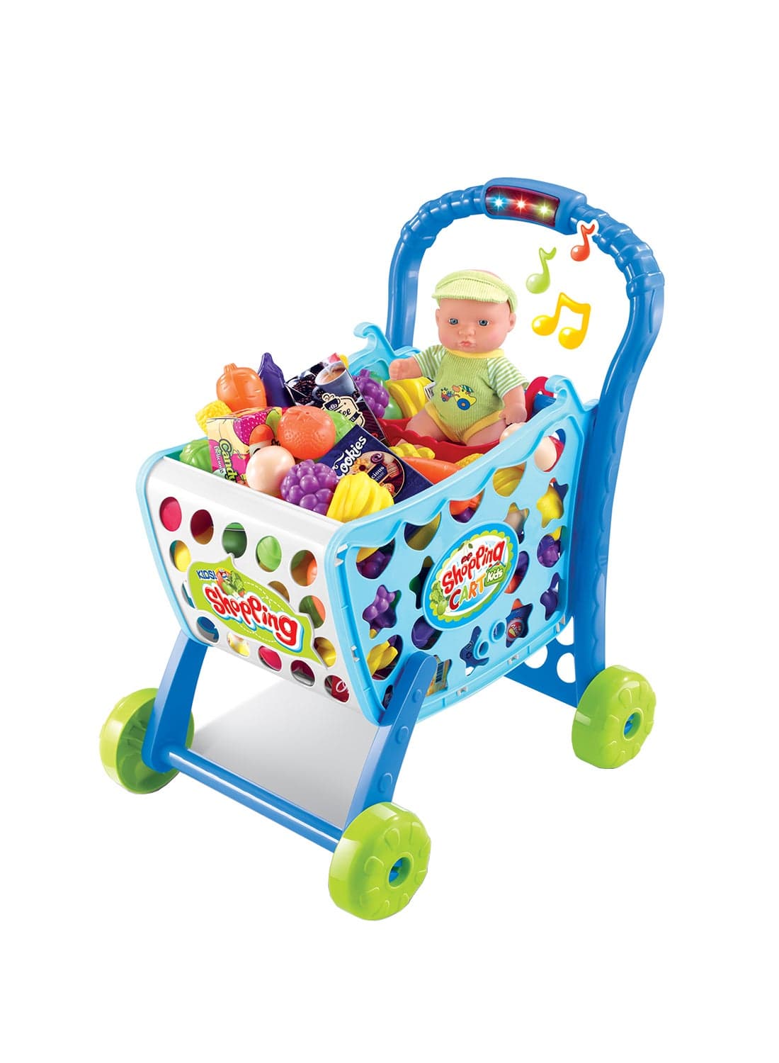 Shopping Cart With Sensor For Boy