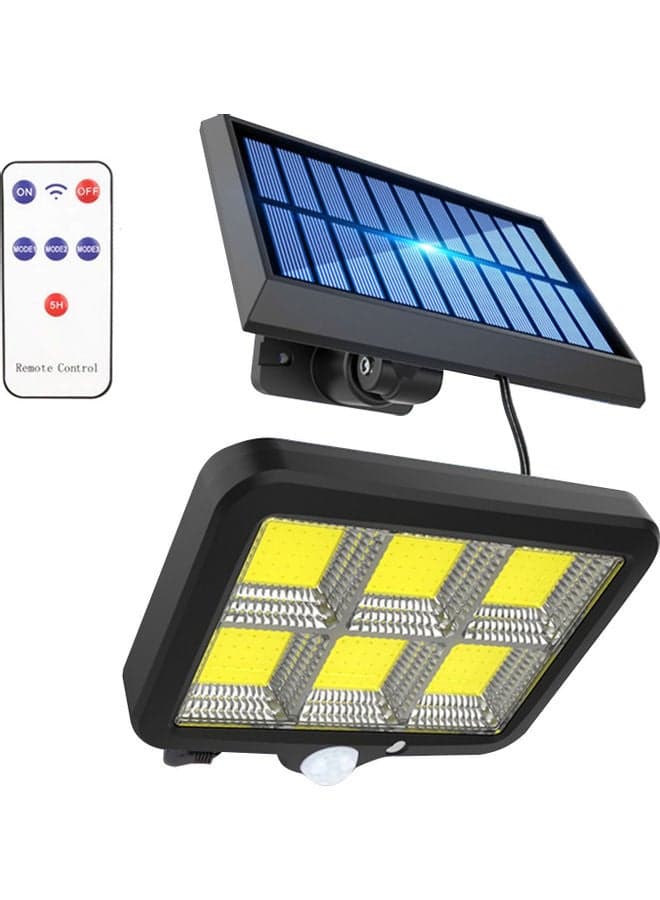 Solar Induction Lamp Yellow 17.6x12x16.2cm