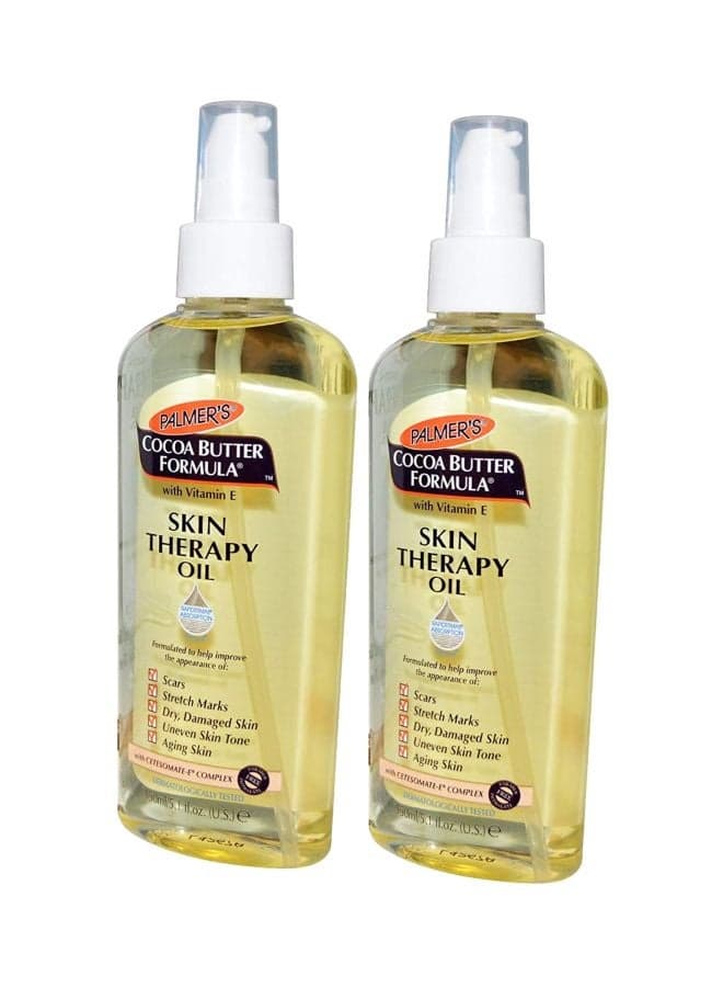 2-Piece Cocoa Butter Formula Skin Therapy Oil With Vitamin E 2x150ml