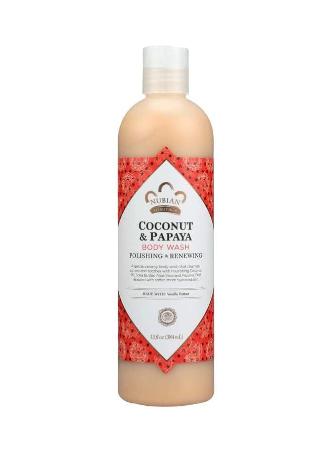 Coconut And Papaya Body Wash 384ml