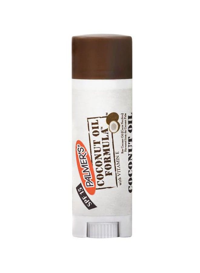 Coconut Oil Formula Lip Balm SPF15 Brown 4grams