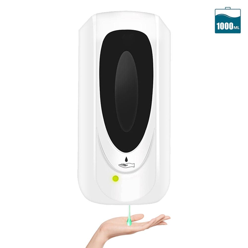 Wall Mounted Automatic Touchless Hand Soap Dispenser White 1000ml