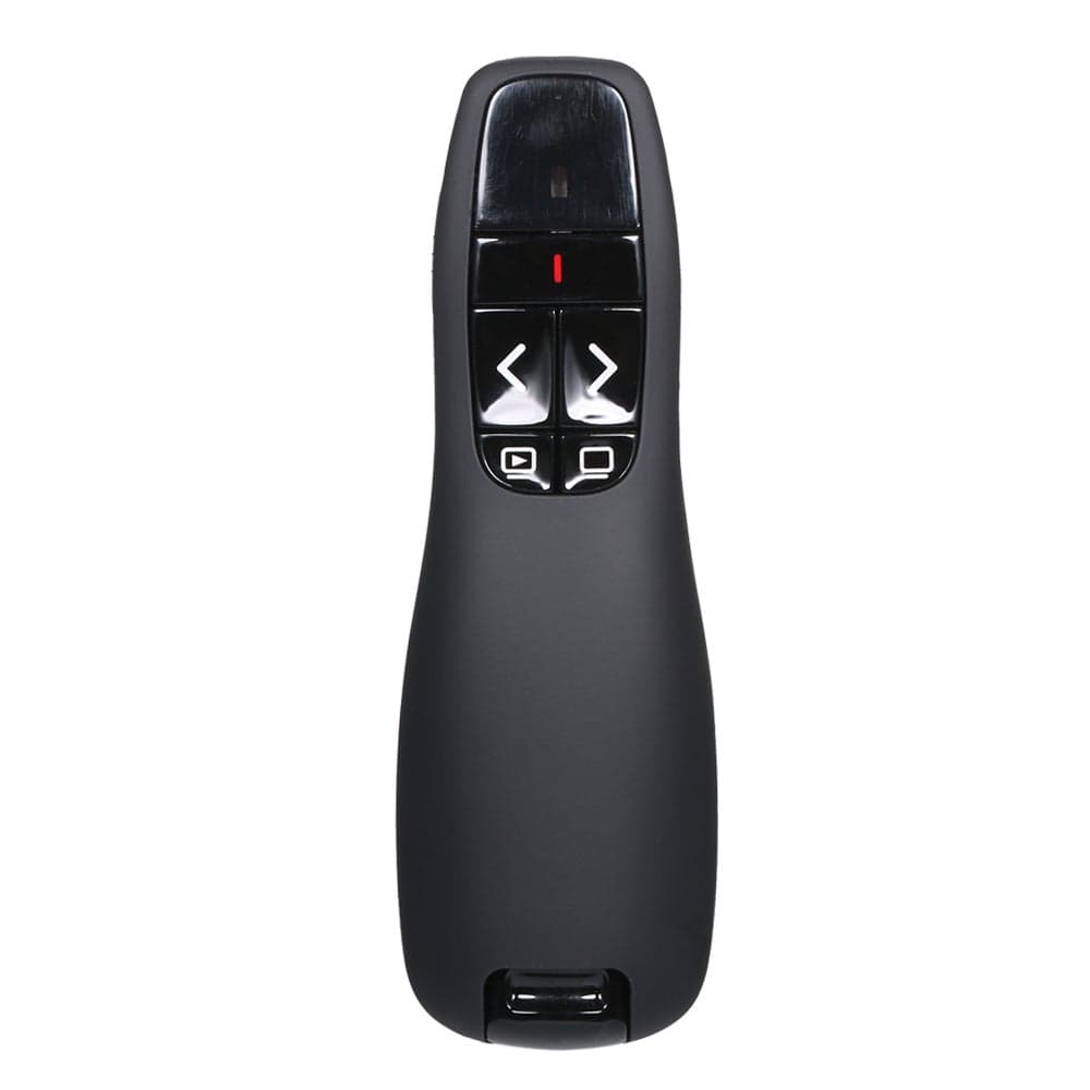 2.4G Wireless PPT Powerpoint Clicker With USB Receiver Remote Control Flip Pen Black