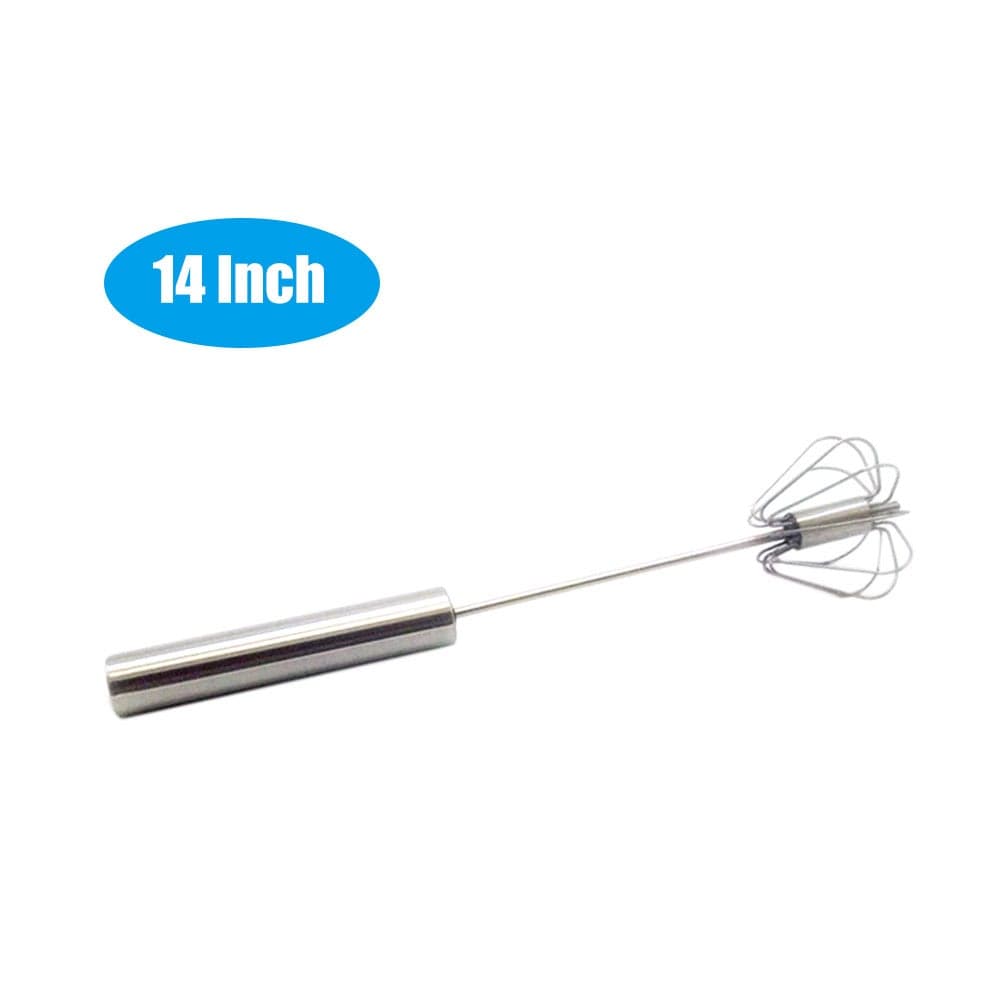 Stainless Steel Semi-Automatic Egg Beater Mixing Tool multicolour 35.5*7*7cm
