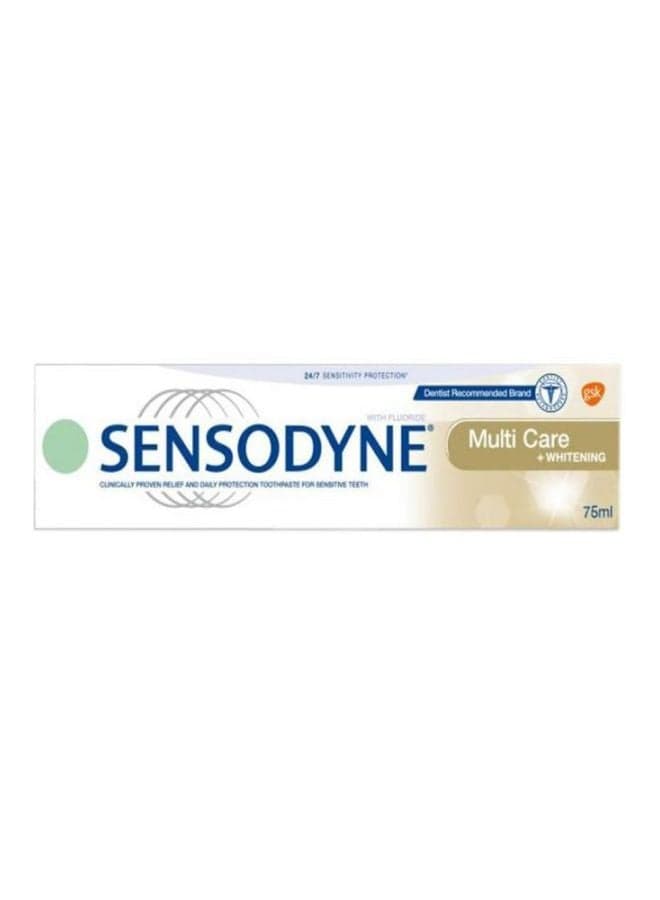 Multi-Care + Whitening Toothpaste 75ml