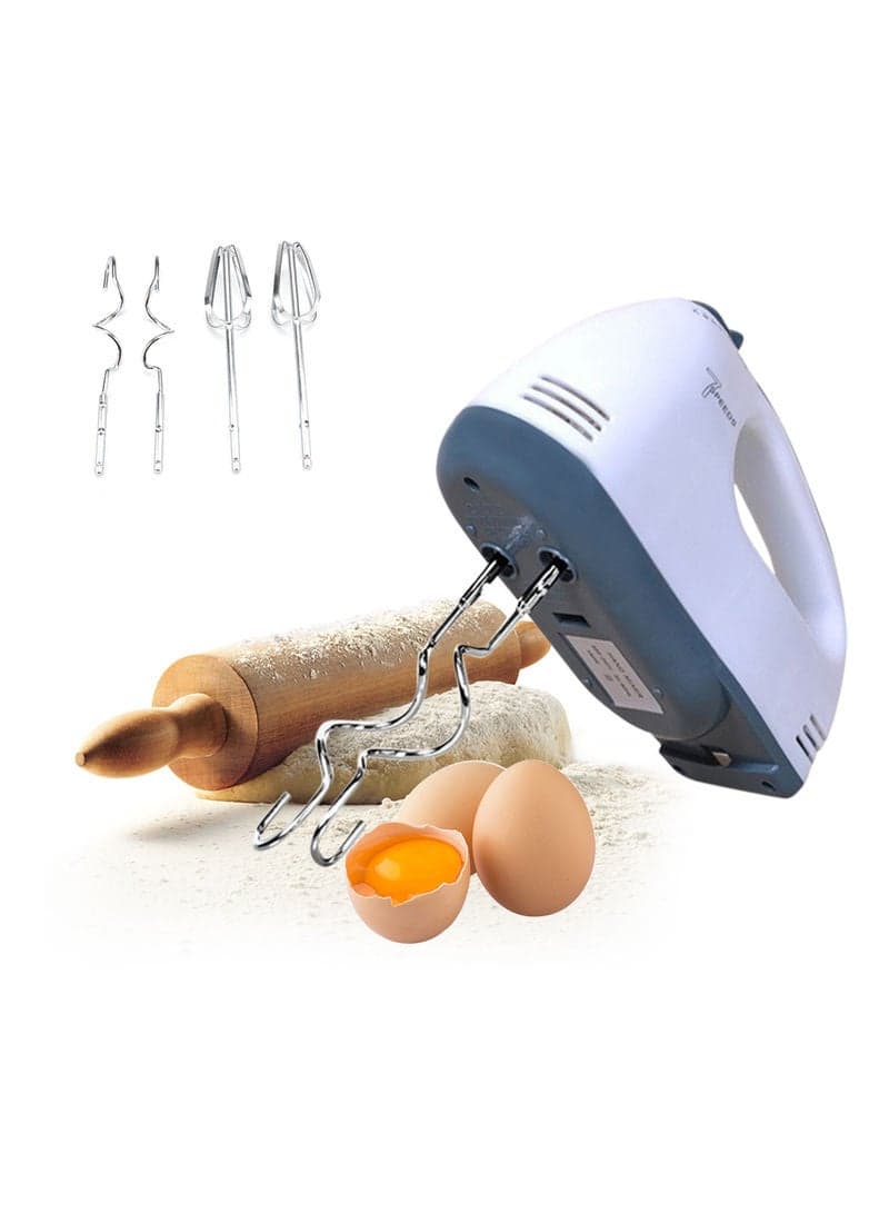 Electric Hand Mixer Egg Beater HL221-LU White