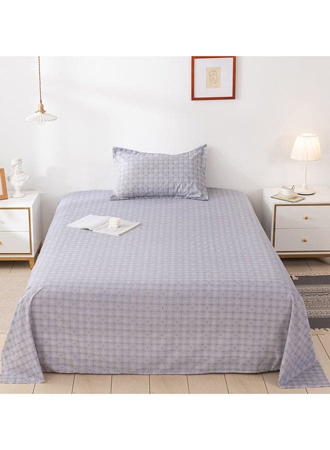 2-Piece Printed Bedsheet Set Double Size Bali Hai Microfiber Multicolour
