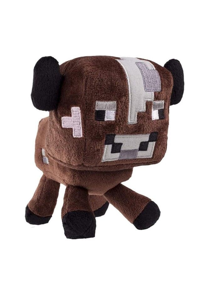 Minecraft Mooshroom Design Plush Stuffed Toy 16cm