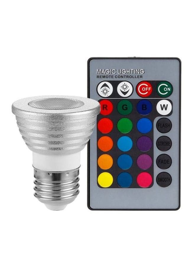 RGB LED Spotlight Bulb Multicolour