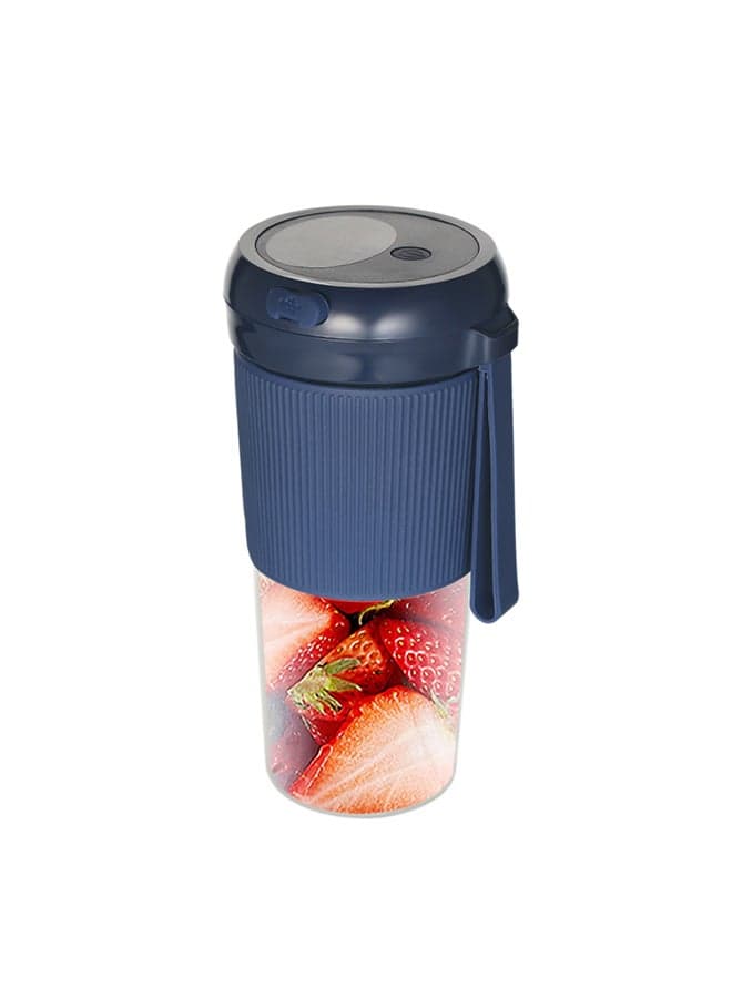 Portable Electric Juicer Blue/Black/Red 20*9*9cm