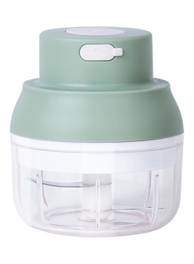 USB Charging Wireless Multi Function Mini Electric Grinder 100.0 ml H37125GR-100-su Clear/Green