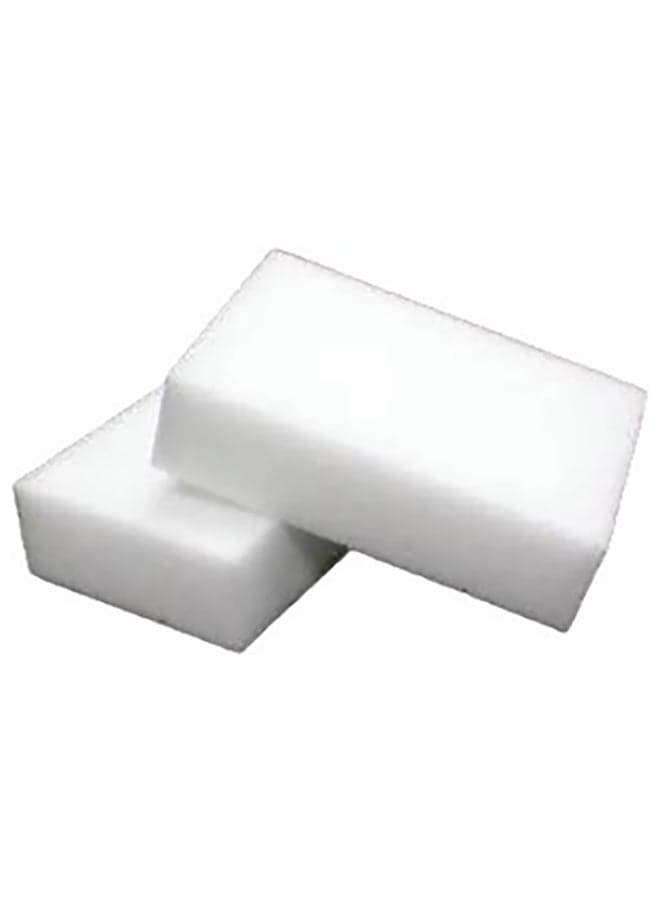 2-Piece Magic Sponge Cleaner Set White