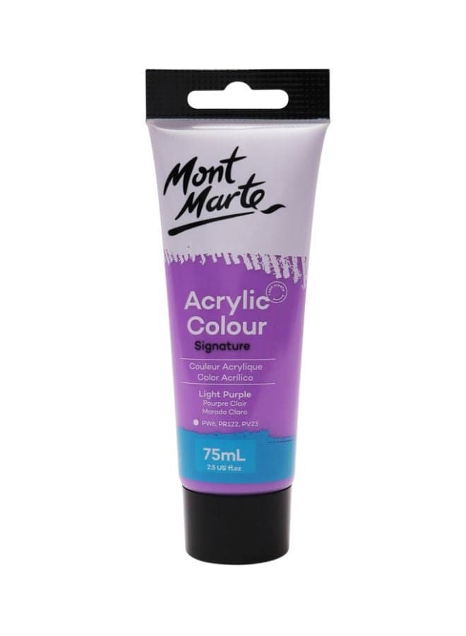 Acrylic Colour Signature Paint Light Purple