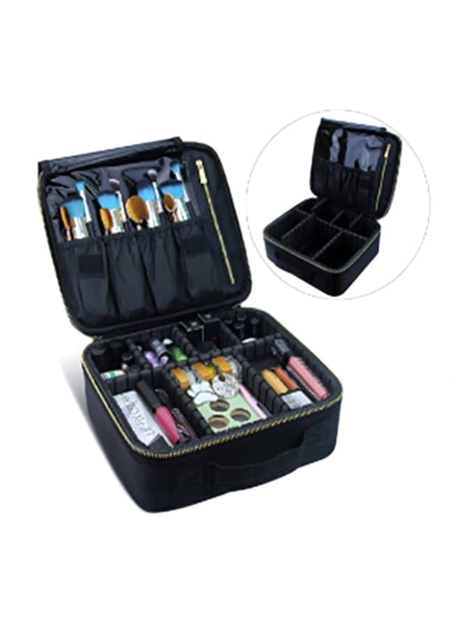 Portable Cosmetic Case Black