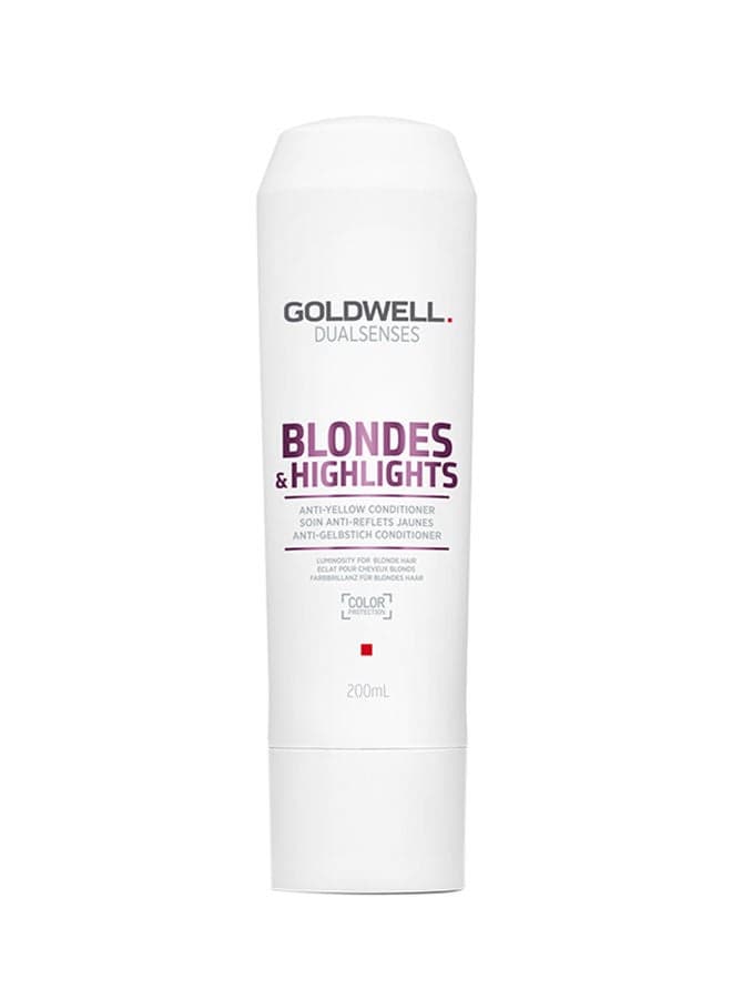 Dualsenses Blondes And Highlights Anti-Yellow Conditioner White 200ml