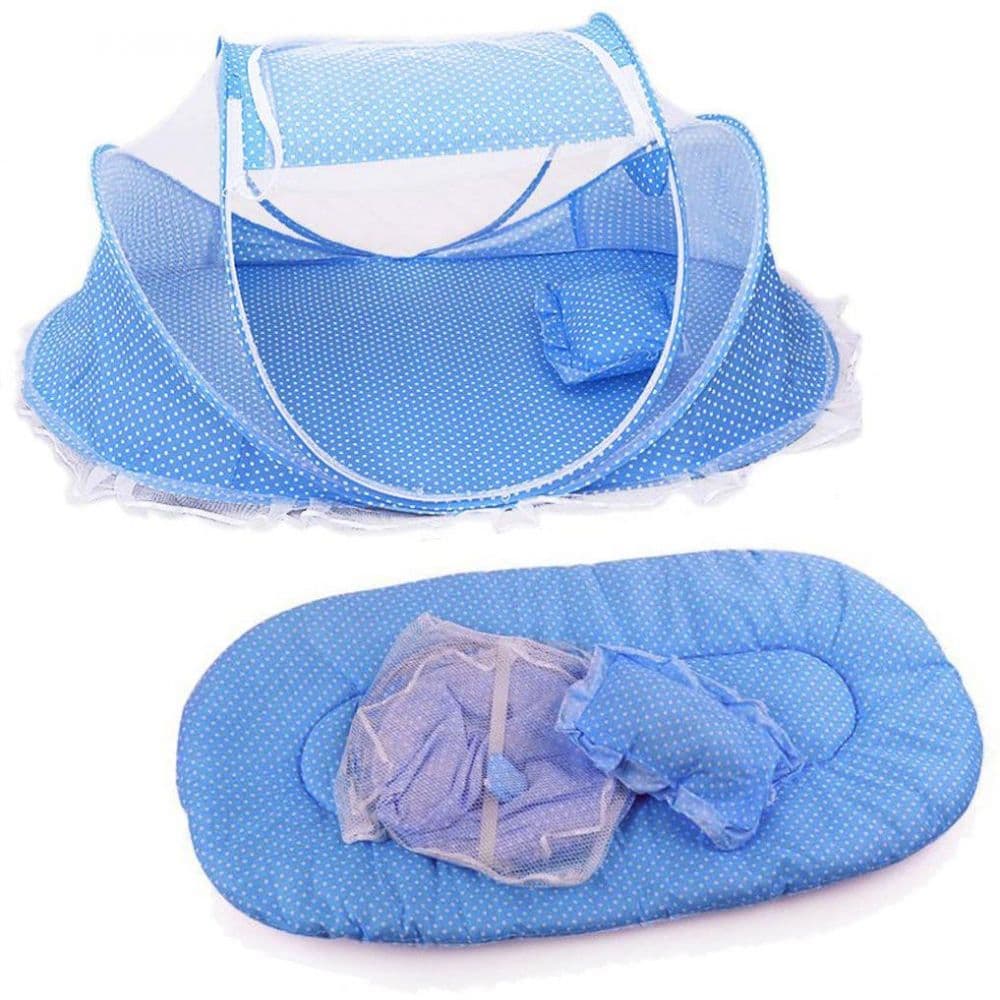 Alpha Folding Soft Infant Baby Mattress Tent Cradle Bed With Mosquito Net