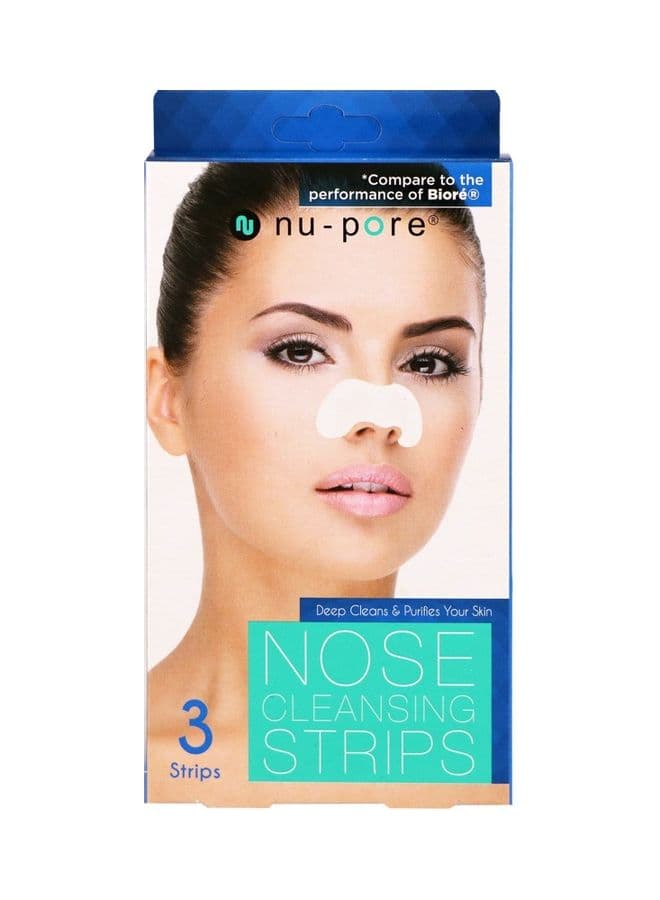 Nu-Pore Nose Cleansing Strips 3 Strips as per titleml