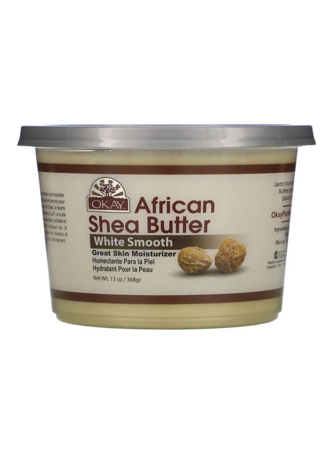 Okay Pure Naturals African Shea Butter White Smooth 13 oz (368 g) as per titlegrams