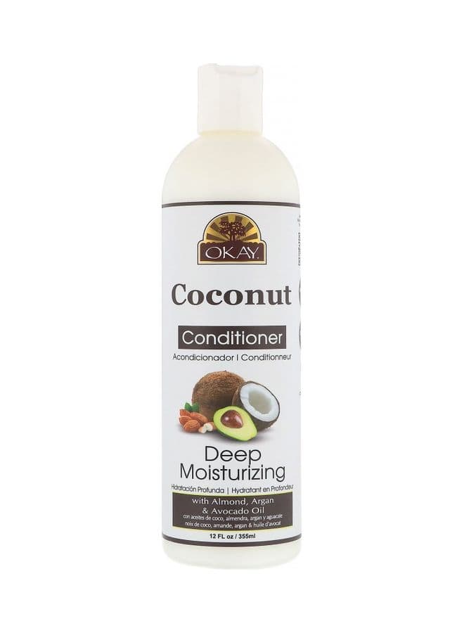 Okay Pure Naturals Deep Moisturizing Conditioner Coconut 12 fl oz (355 ml) 355ml