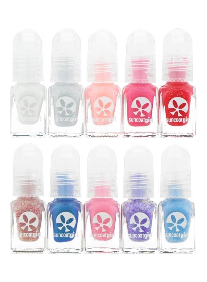 Water-Based Nail Polish Kit Flare & Fancy as per titleml