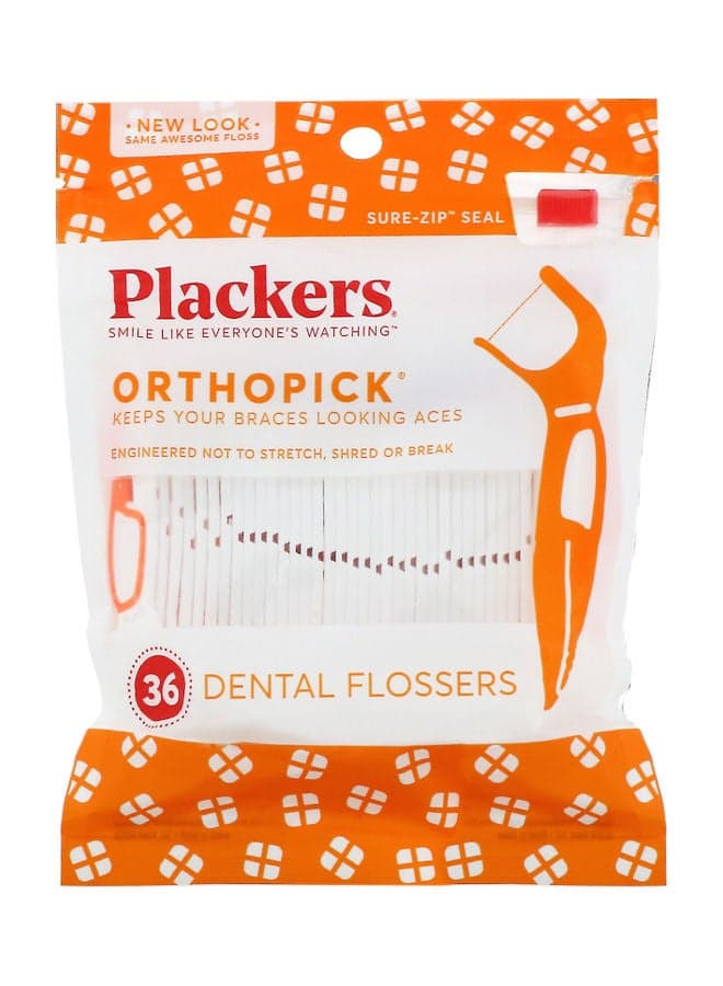 Orthopick Dental Flossers 36 Count 36ml