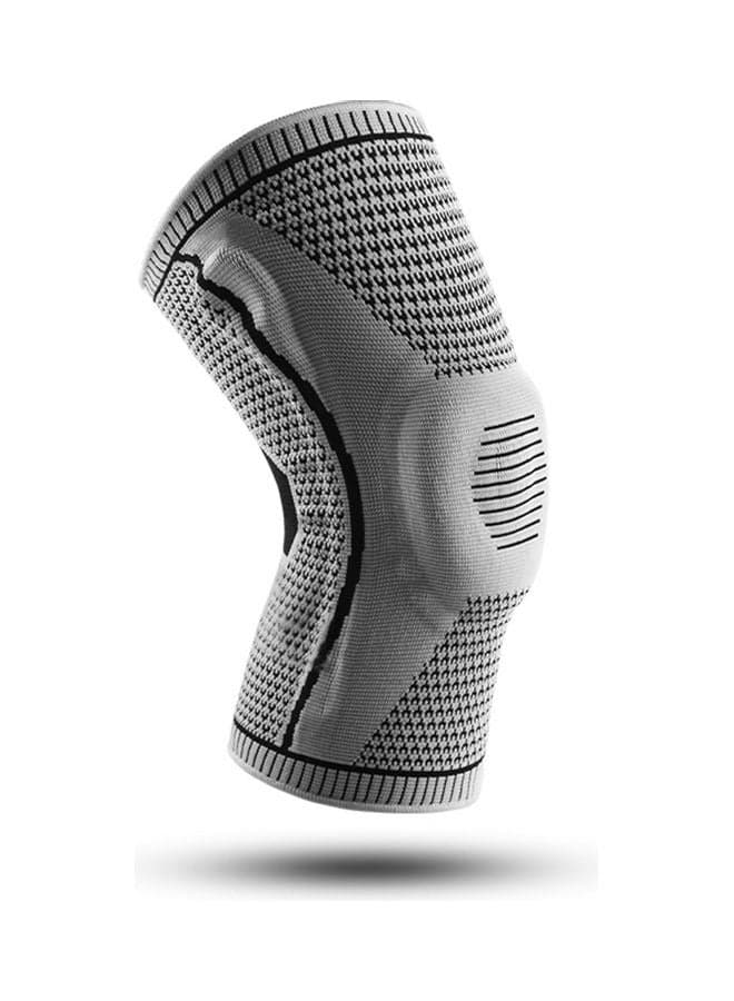 Knee Support Brace With Side Stabilizers Silicone Pad Sports M 33x2x20cm 33x2x20cm