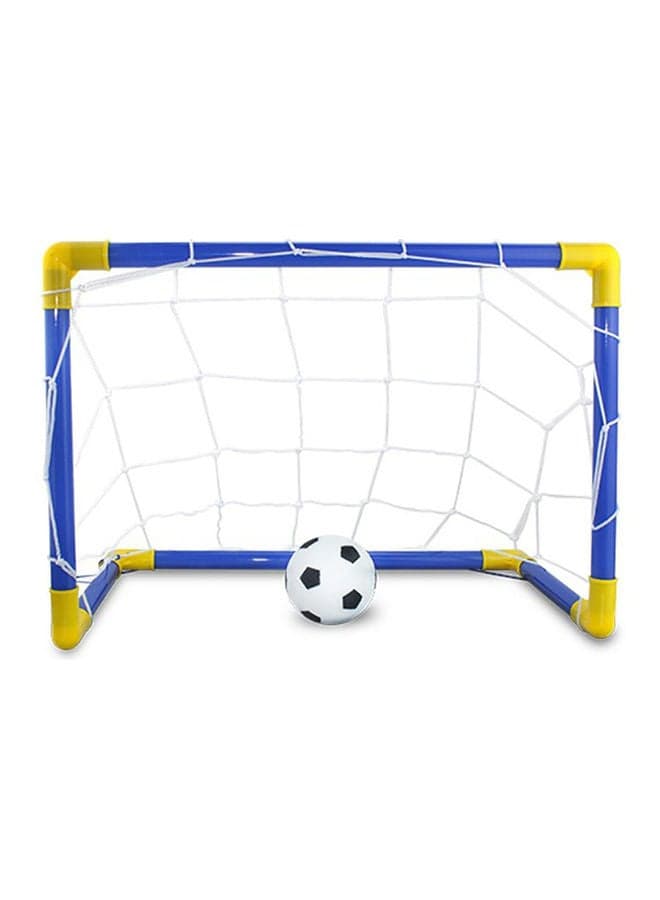 Mini Inflatable Football Soccer Goal Post Net Set 20x10x20cm